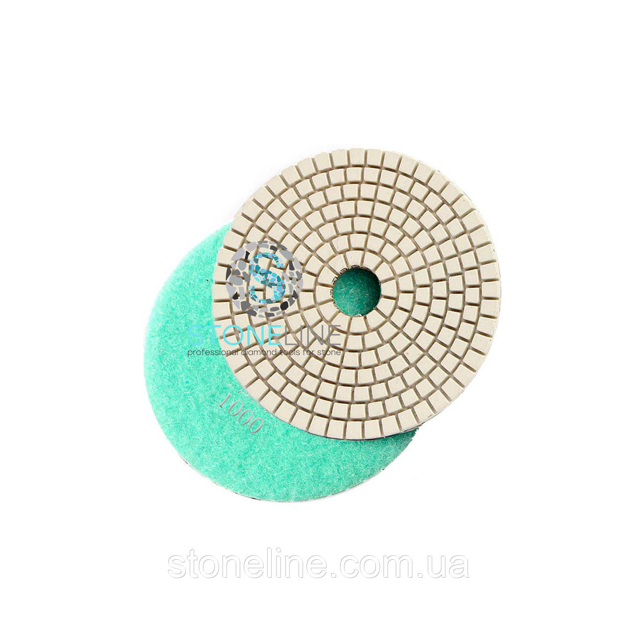 Алмазный диск (черепашка) для полировки камня Ø100 № 1000 - фото 1 - id-p1811569527