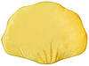 Набір з 2 оксамитових подушок-черепашок 47 x 35 см Жовтий CONSOLIDA, фото 4