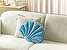 Оксамитова подушка-черепашка 47 x 35 см Синій CONSOLIDA, фото 2