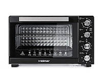 Электропечь Holmer HEO-248C Black, 48л/Гриль/Конвекция