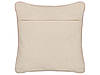 Набір з 2 бавовняних подушок з вишивкою сердець 45 х 45 см Бежевий GAZANIA, фото 5