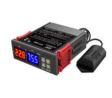 Термостат STC 3028 з функцією керування за температурою і вологістю 220В