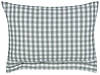 Набір з 2 подушок у клітинку 40 х 60 см Зелений та Білий TALYA, фото 4