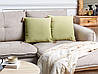 Набір із 2 подушок 45 х 45 см Зелений CHMISTAR, фото 2