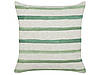 Набір із 2 подушок у смужку 45 х 45 см Зелений KAFRA, фото 3