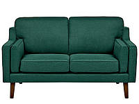 2-місний тканинний диван темно-зелений LOKKA