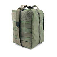 Сумка тактическая военная Molle ВСУ (ЗСУ) TTX LE2363 22х21х12 см оливковая e