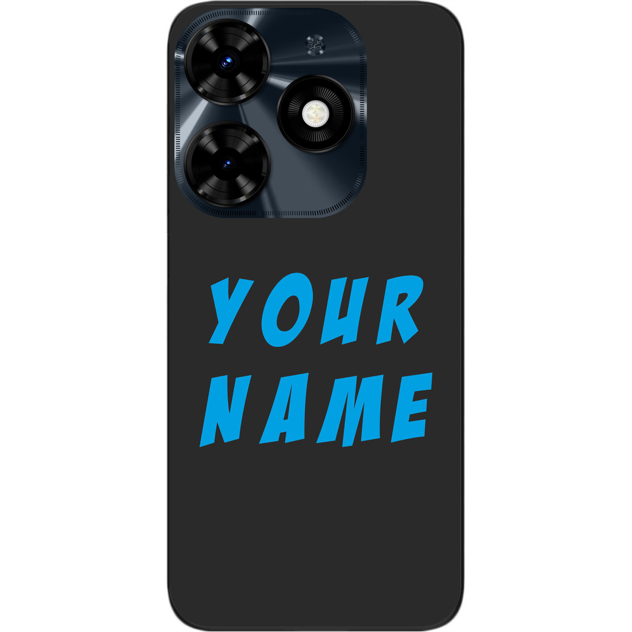 Саме чохол Epik для Tecno Spark Go 2024 (BG6) бампер із ім'ям друк на чохлі, фото 1