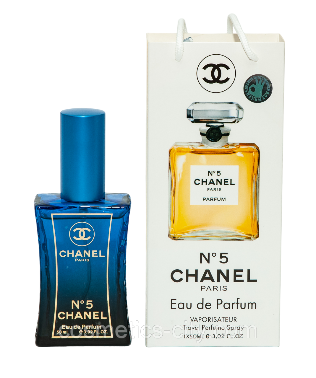 Тестер жіночий Chanel N5 Parfum, 50 мл, сумка., фото 1