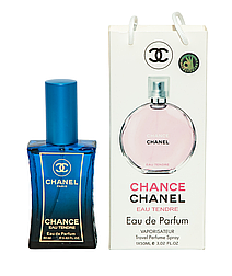 Тестер жіночий Chanel Chance Eau Tendre, 50 мл, сумка.
