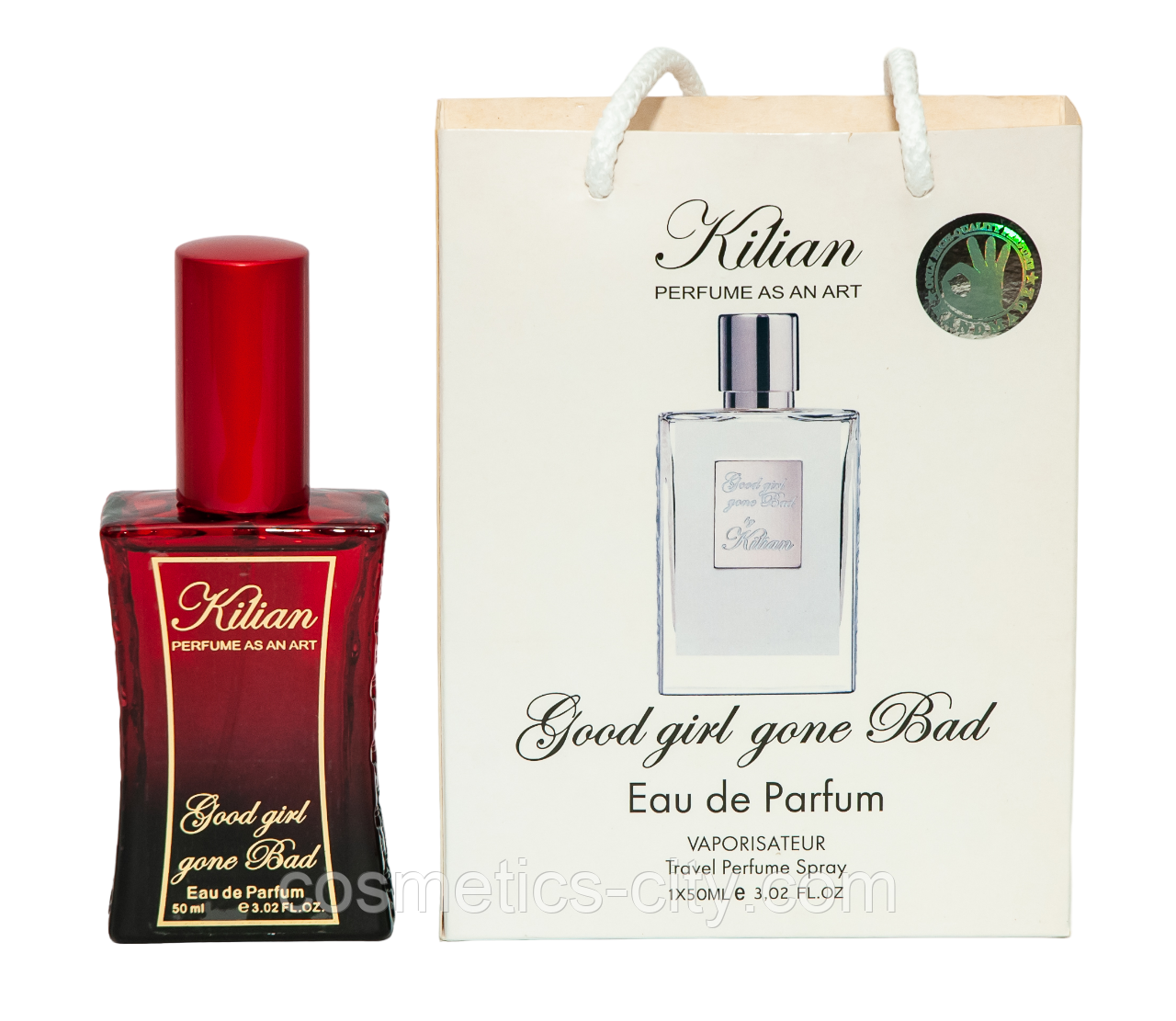 Тестер жіночий Kilian Good girl gone bad, 50 мл, сумка., фото 1