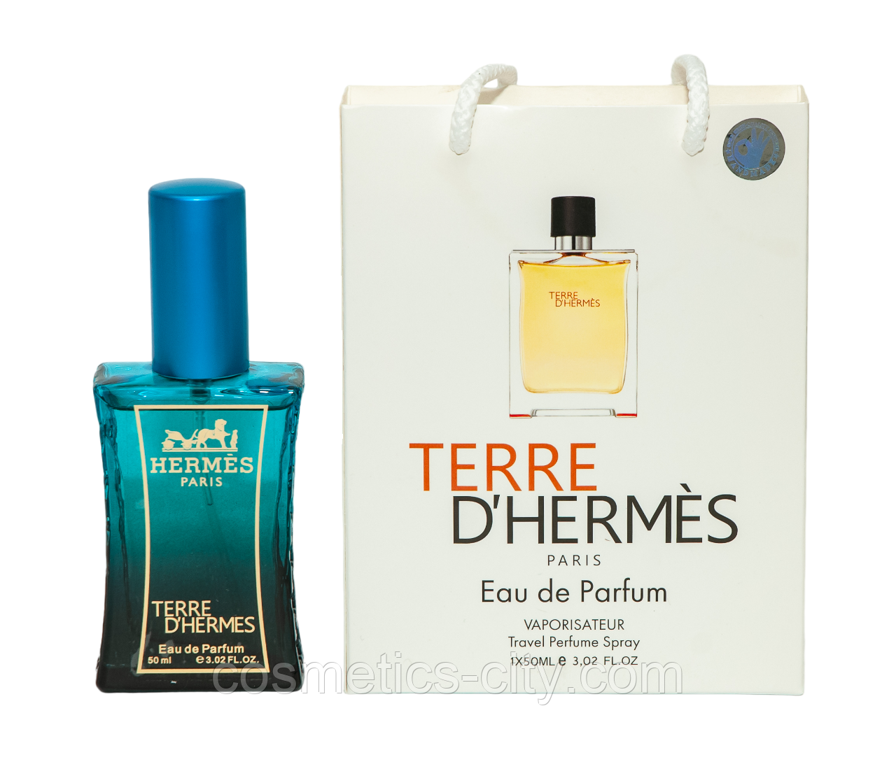 Тестер  чоловічий Hermes Terre D`Hermes, 50 мл, сумка., фото 1