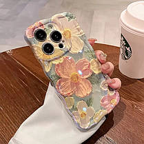 Чохол панель для Apple iPhone 11 Alitek Квіти White/Pink, фото 4