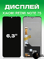 Дисплей Xiaomi Redmi Note 7s без рамки с сенсором в сборе экран на Ксиоми Редми Ноут 7с
