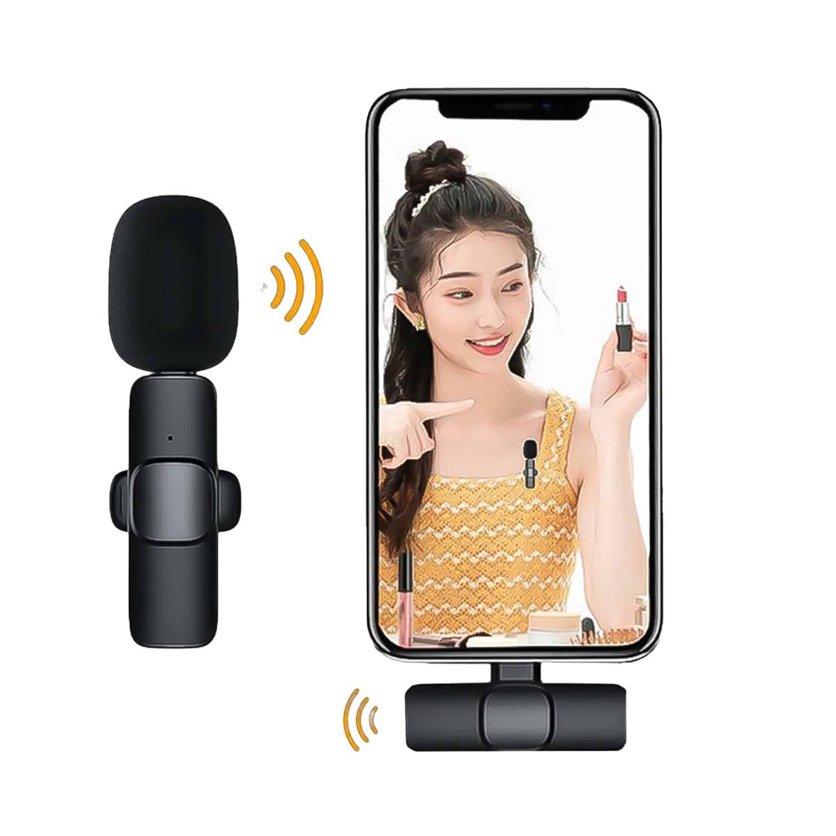 Петличний бездротовий мікрофон UKC К8 для блогера For iPhone