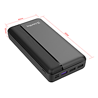 Акумуляторна батарея зовнішня PowerBank ColorWay CW-PB300LPA3BK-PD 30000mAh PD 20W