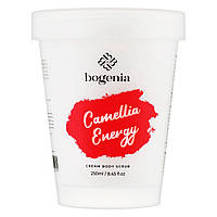 Крем-скраб для тела с экстрактом цветов камелии Bogenia Camellia Energy Cream Body Scrub (250 ml)