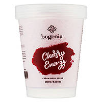 Крем-скраб для тела с экстрактом вишни Bogenia Cherry Energy Cream Body Scrub (250 ml)