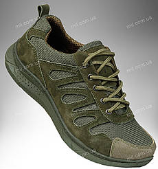 Полегшені тактичні кросівки / демісезонне військове взуття GENESIS (olive)