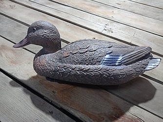 Підсадне опудало кряква пластикове (качка)