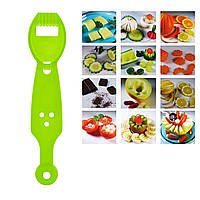Кулінарний ніж для карвінгу та декоративного нарізання фруктів та овочів для прикрашання столу 18 см