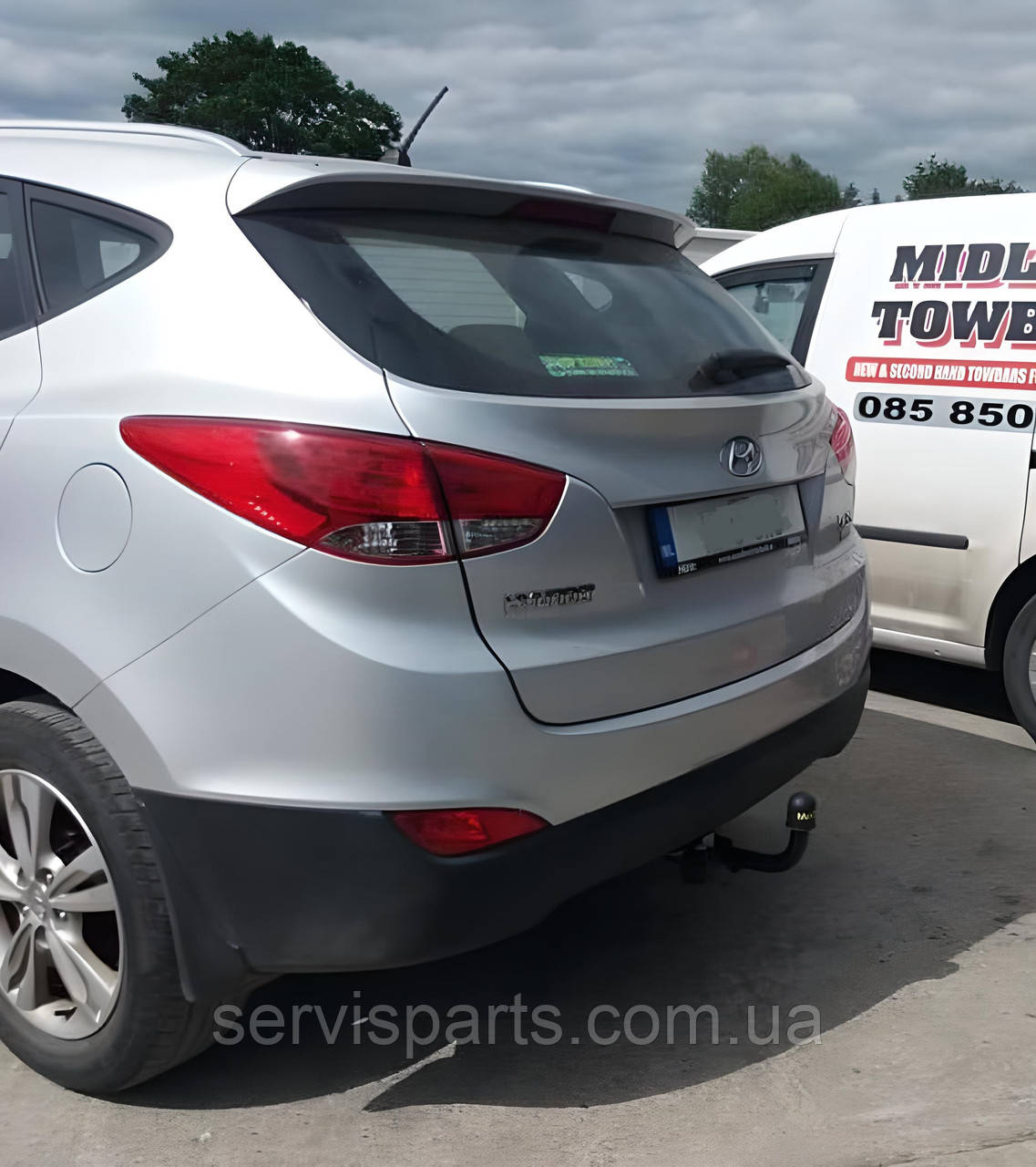 Фаркоп Hyundai IX35 2010-2015 (Хендай IX35) польський