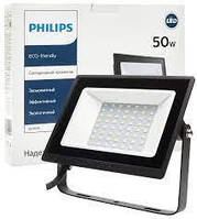 Прожектор светодиодный Philips BVP156 LED40/NW 220-240 50W 4000К WB IP65, черный экономный LED светильник