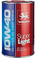 Моторное масло WOLVER Super Light 10w40 SM/CF