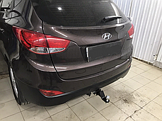Фаркоп Hyundai IX35 2010-2015 (Хендай IX35) вставка під квадрат, фото 3