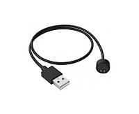 USB кабель для фитнес браслета Xiaomi Mi Band 5 / 6 / 7 0.3m черный