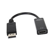 Адаптер перехідник Display Port — HDMI (M/F) для передавання відеосигналу 4K/2К/Full HD, фото 3