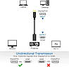 Адаптер перехідник Display Port — HDMI (M/F) для передавання відеосигналу 4K/2К/Full HD, фото 8