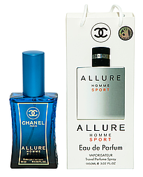 Тестер чоловічий Chanel Allure Homme Sport, 50 мл, сумка.