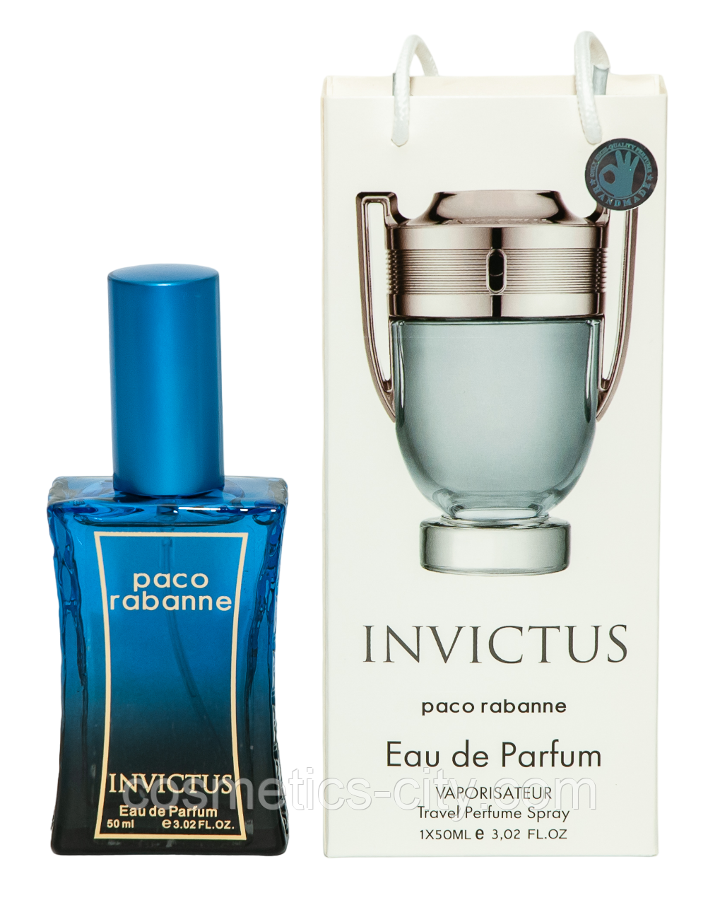 Тестер чоловічий  Paco Rabanne Invictus, 50 мл, сумка., фото 1