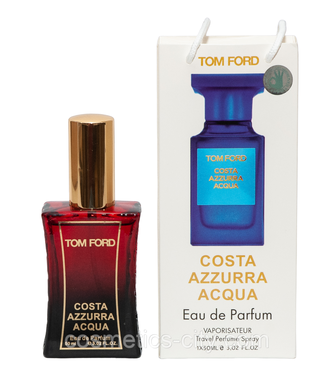 Тестер унисекс Tom Ford Costa Azzurra Acqua, 50 мл, сумка., фото 1