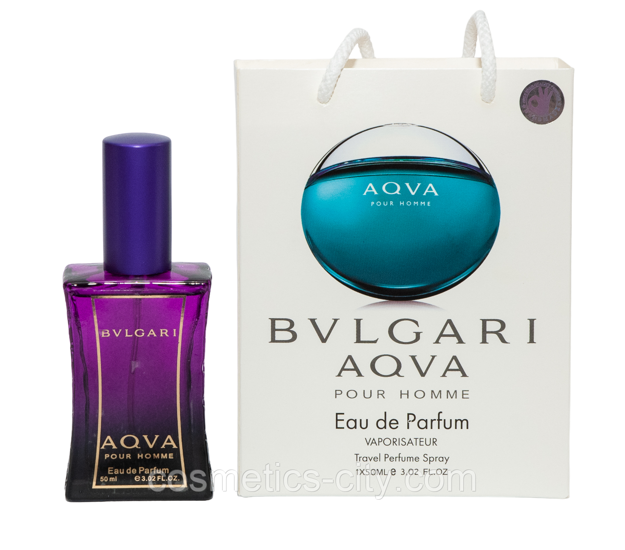 Тестер мужской  Bvlgari Aqua Pour Homme, 50мл, сумка., фото 1