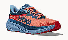 Кросівки для бігу жіночі Hoka Challenger Atr 7 1134498 PPYR Papaya / Real Teal, фото 3