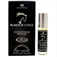 Арабські масляні парфуми Al-Rehab Black Horse 6 мл