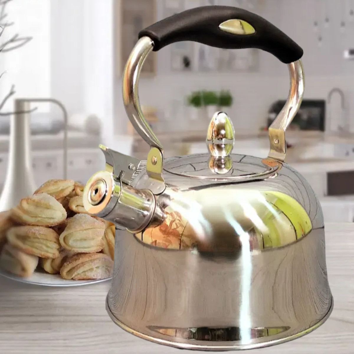 Чайник A-PLUS зі свистком 3.0 л (1328-WK)