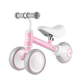 Дитячий беговел 6 дюймів (сталева рама, колеса EVA) PROFI KIDS MBB 1016-1 Рожевий
