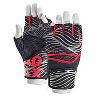 Рукавиці MadMax MFG-906 MAXGEL Fighting Gloves Black/Red