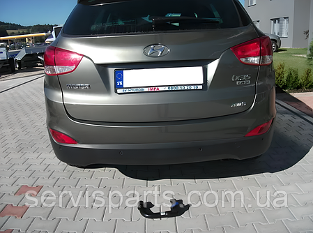 Фаркоп Hyundai IX35 2010-2015 (Хендай IX35) швидкознімний на ключах, фото 1