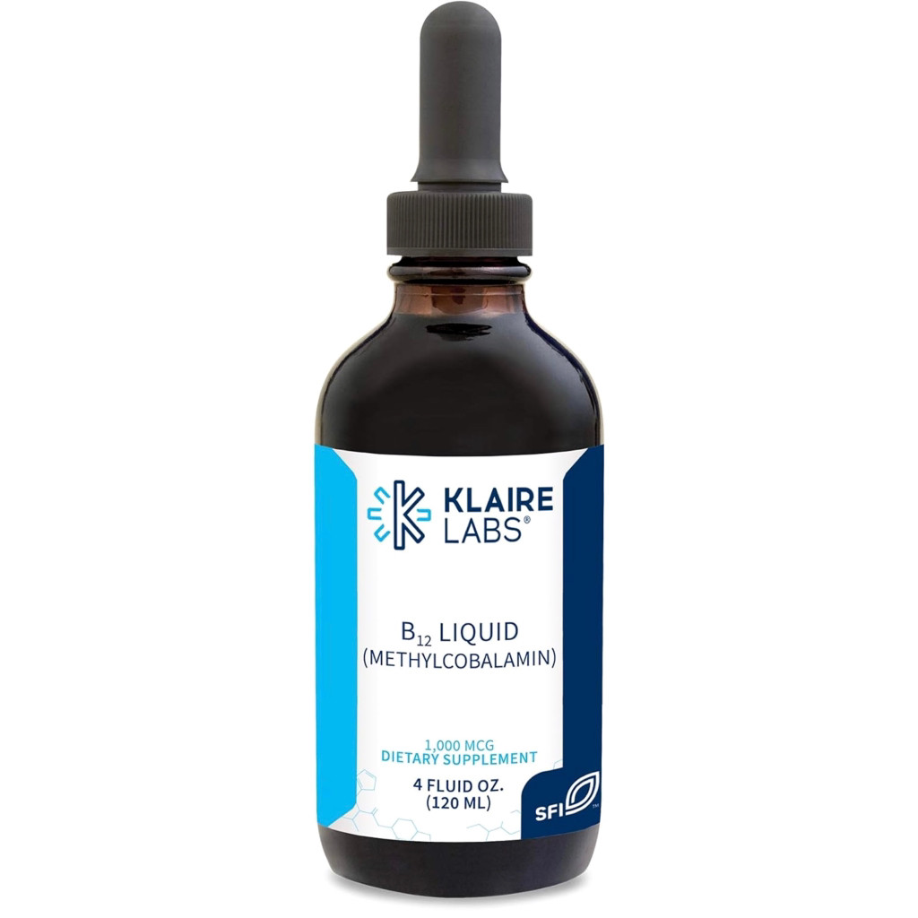 Klaire labs B12 Liquid (Methylcobalamin) 1 mg,/ Вітамін B12 (метилкобаламін) 1000 мкг, 120 мл. BX288, фото 1