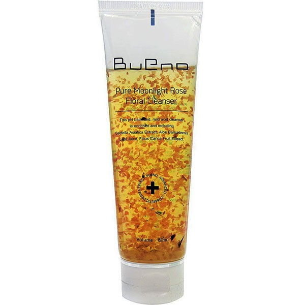 Гель для вмивання з пелюстками троянд Bueno Pure Moonlight Rose Floral Cleanser 80 мл