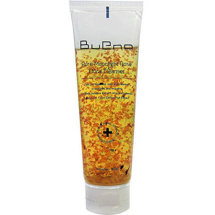 Гель для вмивання з пелюстками троянд Bueno Pure Moonlight Rose Floral Cleanser 80 мл, фото 2