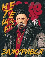 Картина шевченка Малюнки за номерами української тематики Живопис на полотні Тарас Шевченко не те щоб дуже зажурився 40х50 Origami
