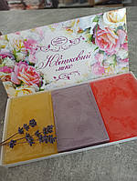Набор Карпатского мыла ручной работы ,мыло в подарочной упаковке "Цветочный микс" HAND MADE 150 гр.