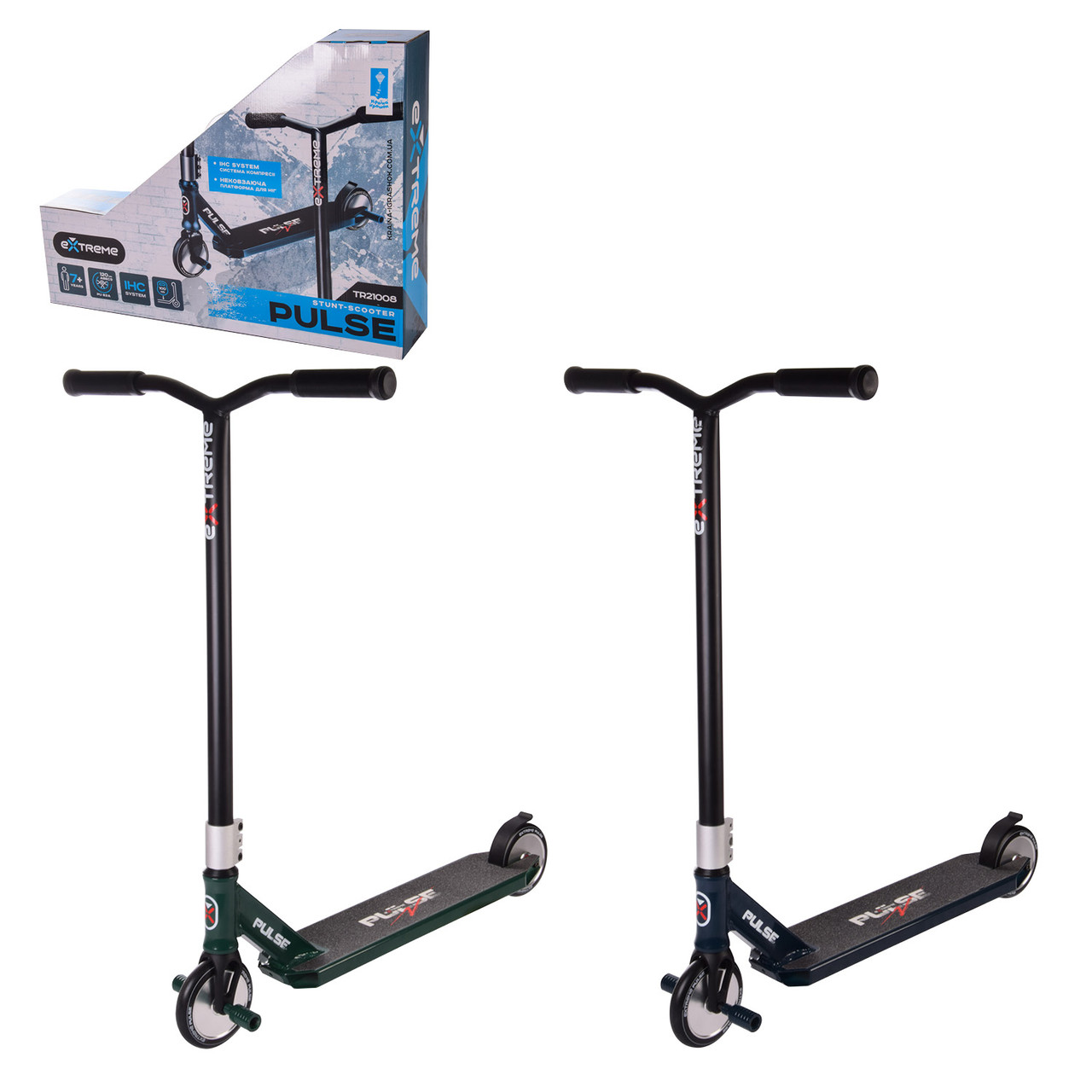 Трюковий самокат Dominator Ranger Pro Scooter (Teal)