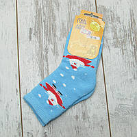 16 см 4-6 роки (12-14) зимові дитячі махрові шкарпетки носочки для хлопчика хлопчику зима з махри 8134 МЛН