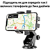 Автотримач для телефонів на присосці на лобове скло або панель тримач для смартфона в машину Hoco, фото 3